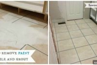 Removing Paint from Grout and Tile