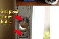 Fix Stripped Screw Holes with What You Already Have