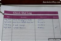 Tool Sign-Out Log
