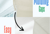 Spackle Away Ugly Gaps for Perfect Crown Molding