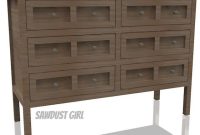 Heirloom Botanical Console