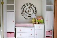 DIY Changing Table with Integrated Storage
