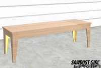 Easy DIY Tapered Leg Bench Build