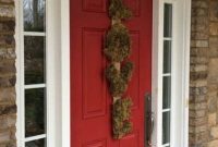 Rustic Moss and Burlap Valentine Wreath