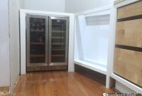 Crafting a Custom Built-In Wine and Beverage Fridge Cabinet