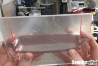 DIY Drawer Pull Alignment Template