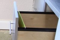 Filing Drawers with Snap-On File Hangers