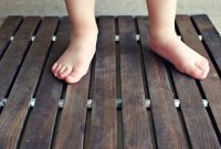 Wooden Slat Entryway Mat