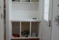 Kitchen Entry Makeover Day 3 Building the Built-in Hutch