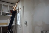 Kitchen Entry Makeover Day 4: Walls Taking Shape