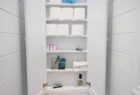Space-Saving Toilet Paper Wall Niche