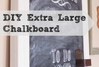 Massive Homemade Chalkboard