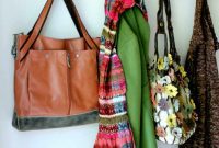 Industrial Chic Reclaimed Wood and Chain Coat Rack