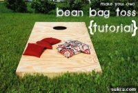 DIY Cornhole Boards: Build Your Own Bean Bag Toss Game