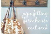 Handcrafted Farmhouse Entryway Organizer