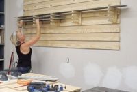French Cleat Organizer for Track Saw Tracks