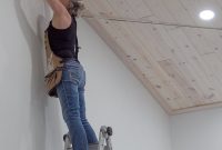 Elevate Your Space Whitewashing Knotty Pine Ceilings