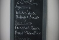 Phantom Feast Chalkboard Art