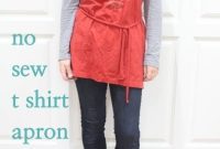 Repurpose Your Tees No Sew Apron Guide