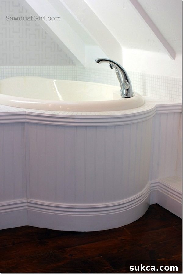 How to bend moulding around curves