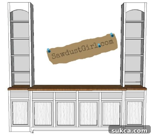 Dining Room Built-In Buffet design dilemma