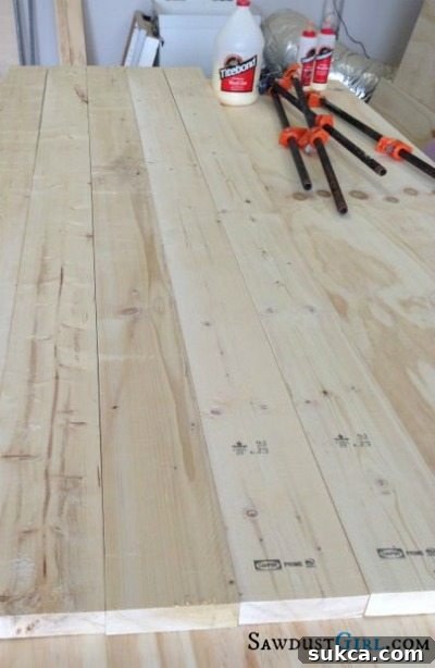 Building custom wood countertops for a laundry room
