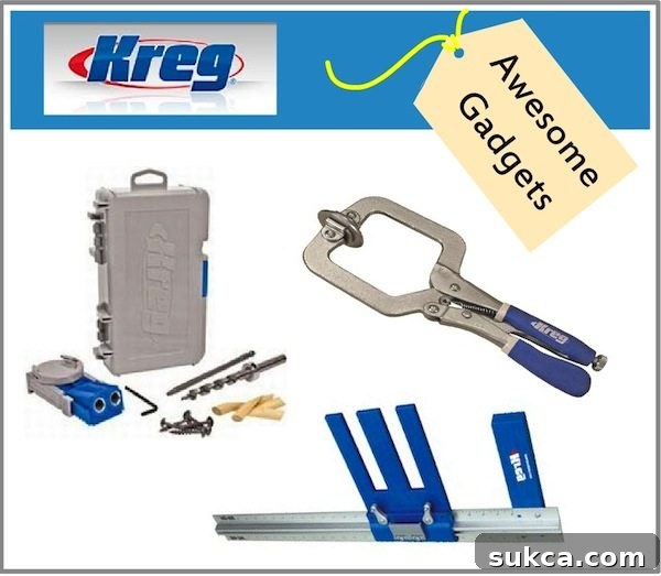 Kreg Tool Company Sawdust Extravaganza Giveaway - Kreg Tools