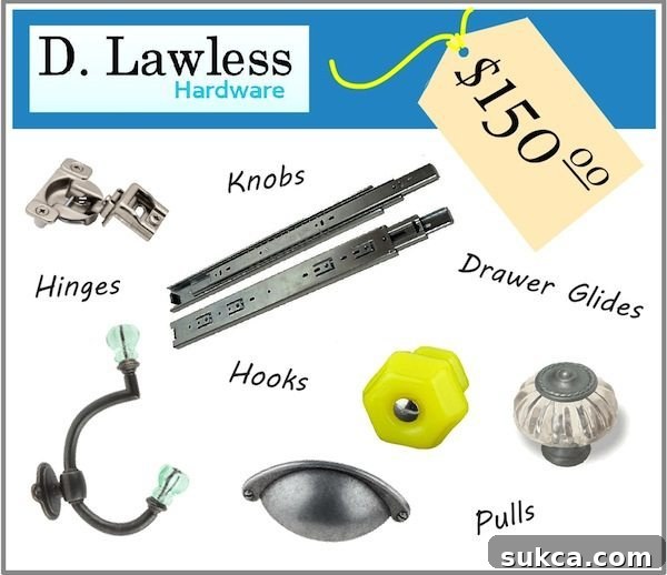 D. Lawless Hardware Sawdust Extravaganza Giveaway - D. Lawless Hardware