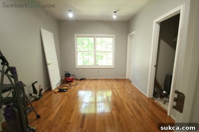 Before adding a layer door and window trim.