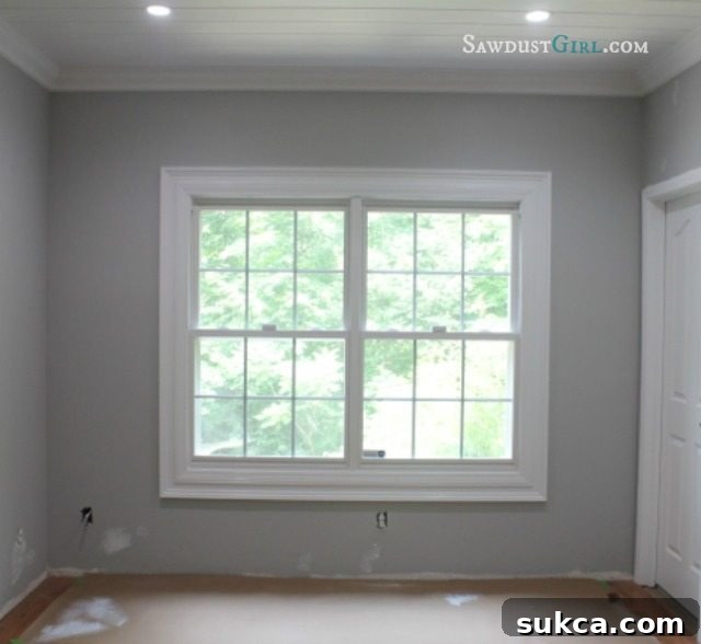 Bulked up window trim without removing original, builder basic trim.