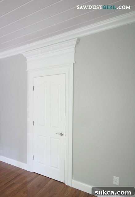 Custom Window Trim Project Trick out your trim molding - SawdustGirl.com