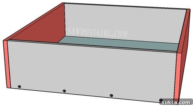 Easy DIY cabinet drawer how to build a simple cabinet drawer