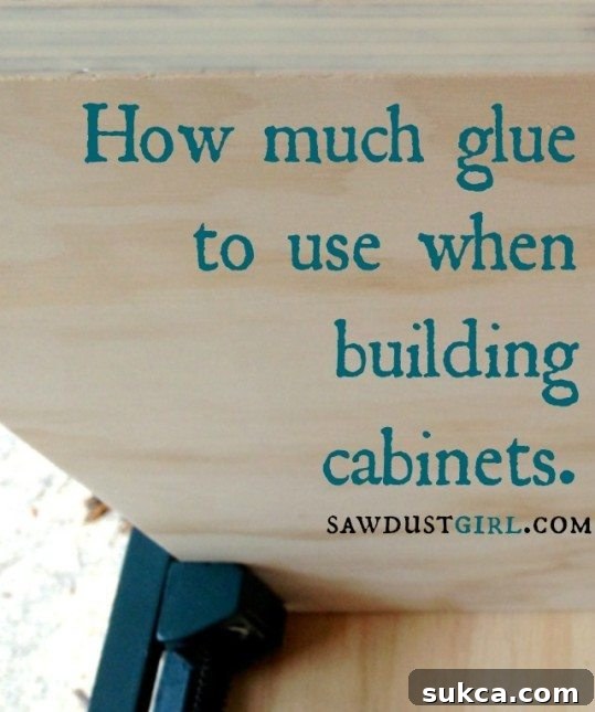 A person working on a woodworking project, emphasizing the journey of craftsmanship from sawdustgirl.com