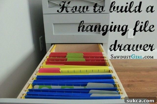 Crafting functional storage: two custom cabinets with deep hanging file drawers ready for a countertop.