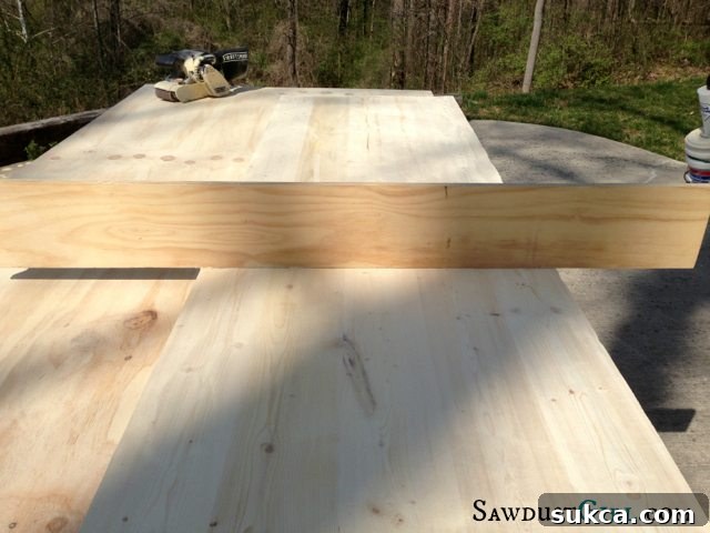 How to build a wood countertop for perfect flatness