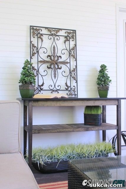How to build a diy console table diy console table