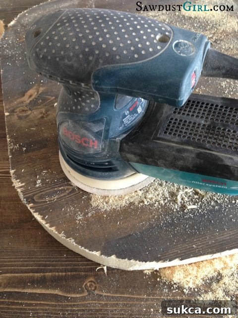 making wood countertops - SawdustGirl.com