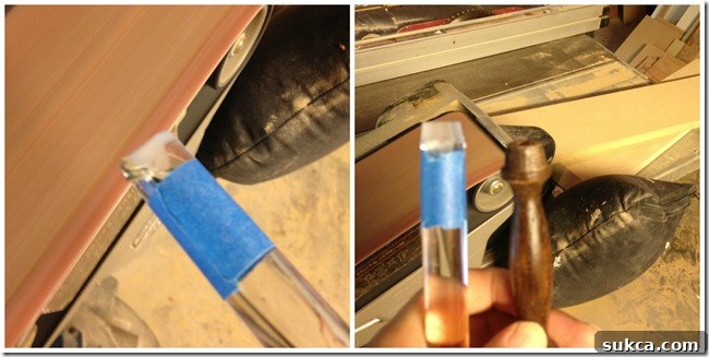 taper acrylic rod