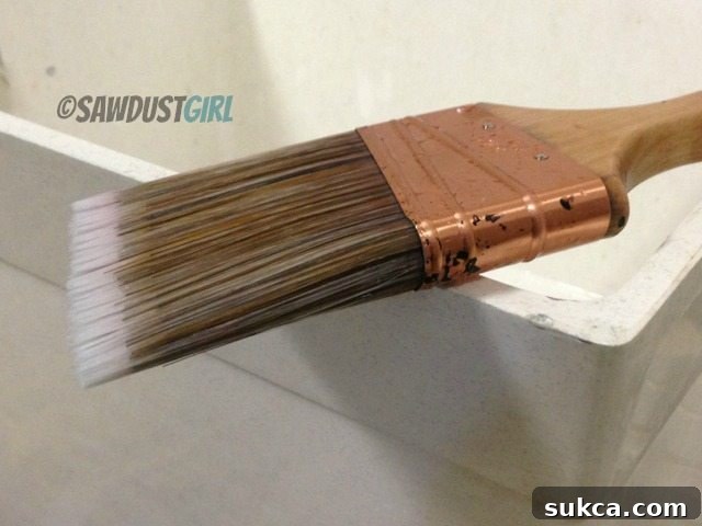 reshape paintbrushes before letting them dry Proper Paintbrush Care