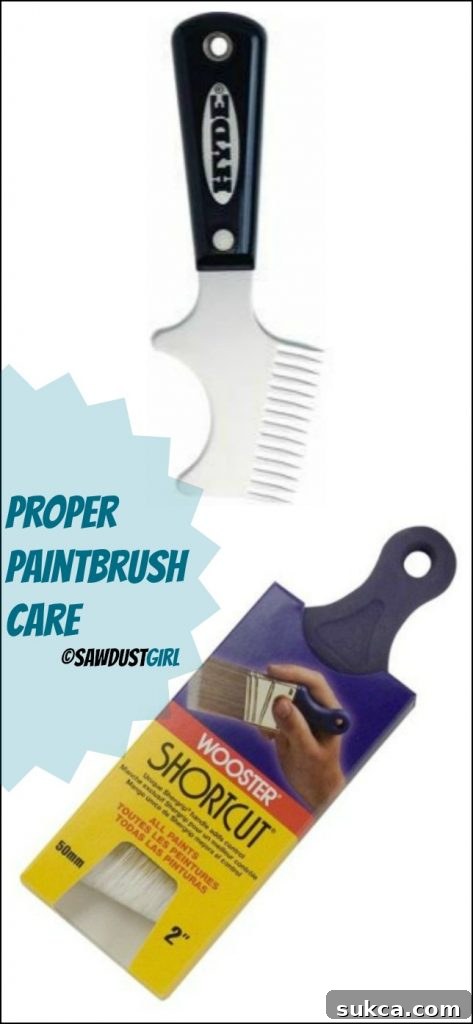 Proper Paintbrush Care proper paintbrush care