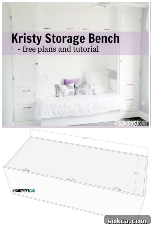 DIY storage daybed in a small bedroom, part of a queen platform bed extension with built-in storage