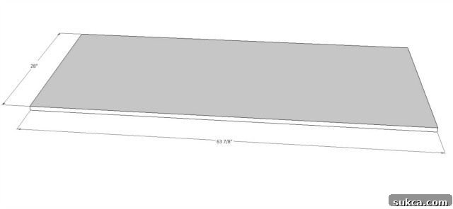 Diagram showing the initial assembly steps for the storage daybed base structure