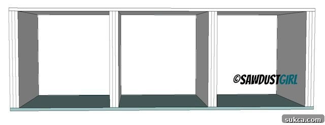 Building a bed with storage, showing second side attachment