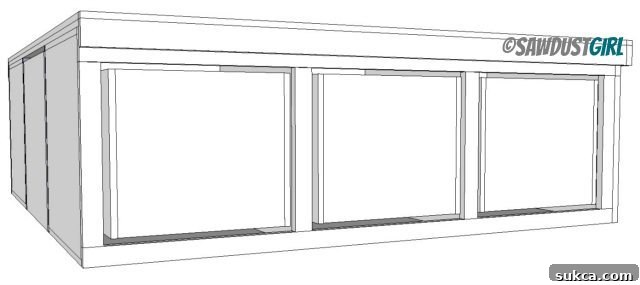 Installing Drawers into Platform Bed Install drawers in platform bed