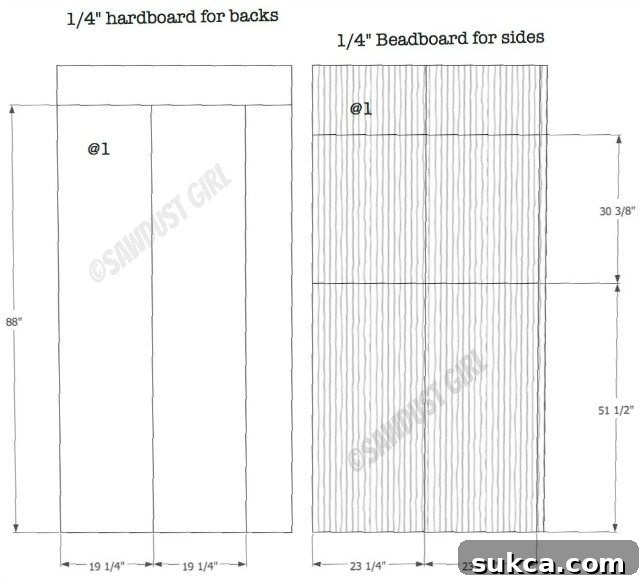 Additional Tower Cut List Additional cut list for tower components
