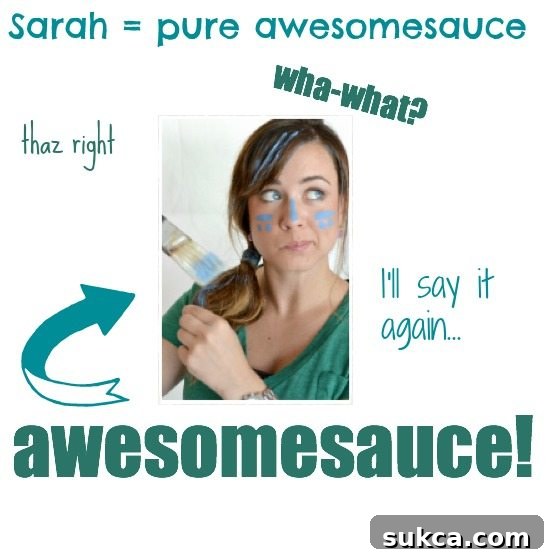 Designer Sarah from Ugly Duckling House Sarah Awesomesauce