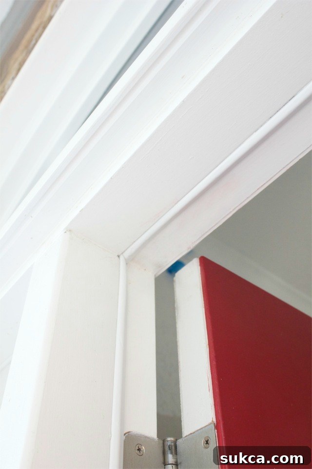 weather strip miter joint