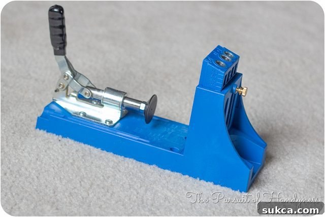 Quick tip to make your Kreg Jig easier to use. Enhance visibility for precise pocket hole drilling.