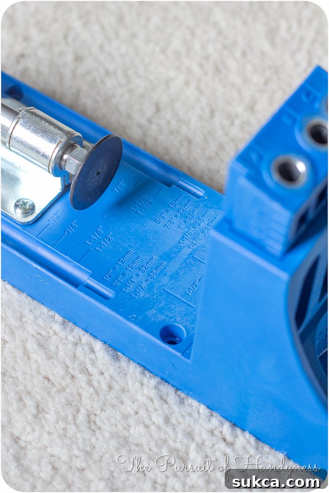 Ensuring precise settings for Kreg Pocket Hole Jig use is crucial for strong, invisible joints in woodworking projects.