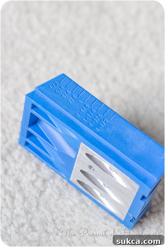 Making it easier to read your Kreg jig pocket hole jig settings dramatically improves woodworking precision.